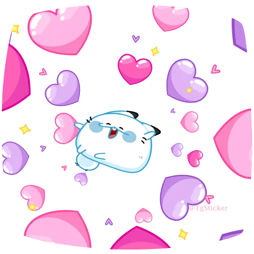 🥰 Стикер «Кусь-Кусь» для Telegram