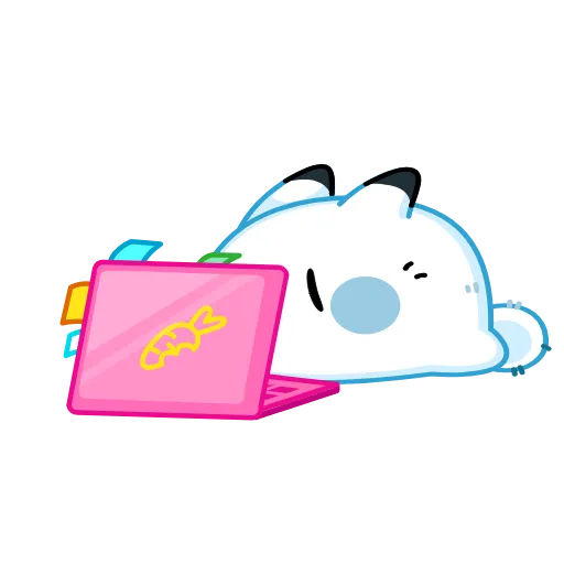 ⌨️ Стикер «Кусь-Кусь» для Telegram