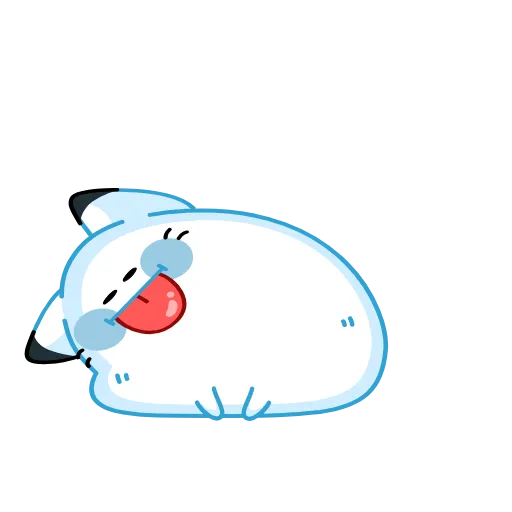 🙃 Стикер «Кусь-Кусь» для Telegram