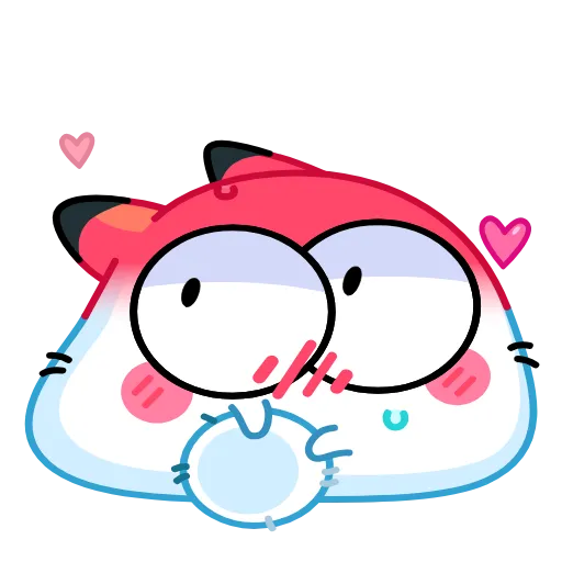 🥰 Стикер «Кусь-Кусь» для Telegram