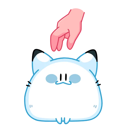 😀 Стикер «Кусь-Кусь» для Telegram