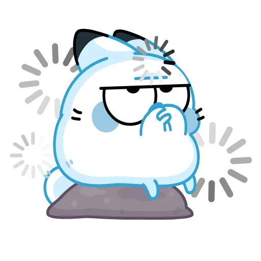 🫥 Стикер «Кусь-Кусь» для Telegram