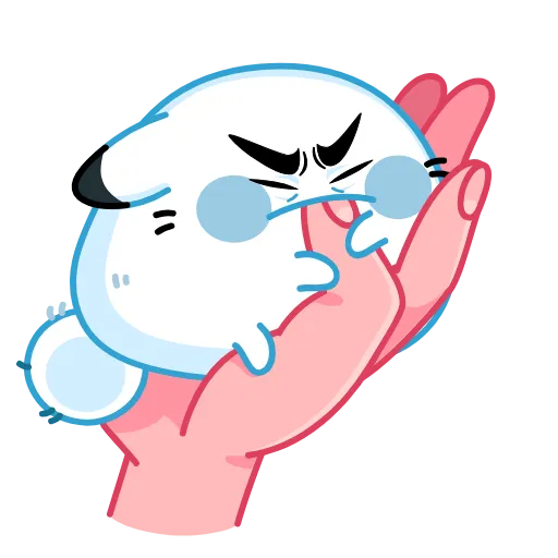 😡 Стикер «Кусь-Кусь» для Telegram