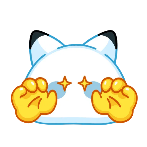 🤩 Стикер «Кусь-Кусь» для Telegram