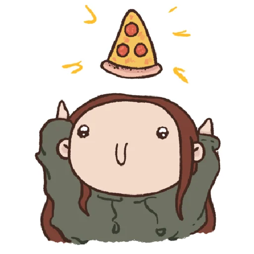 🍕 Стикер «Kusochk» для Telegram
