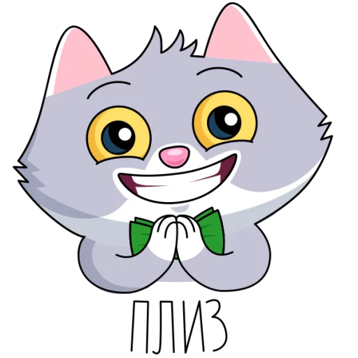 🙏 Стикер «Сберкот и Куся» для Telegram