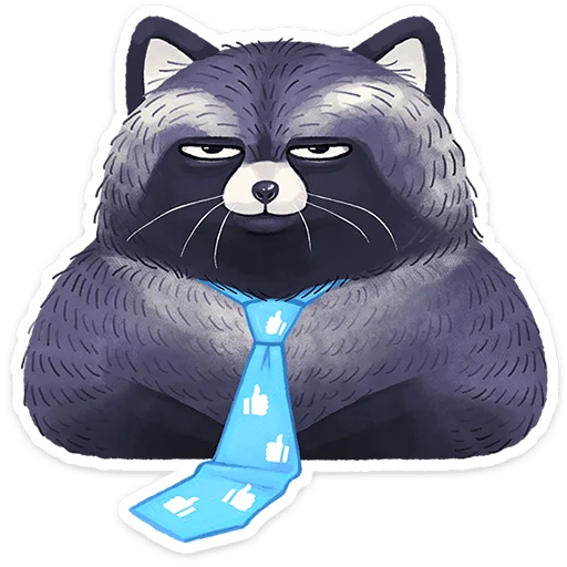 😐 Стикер «Кусю» для Telegram