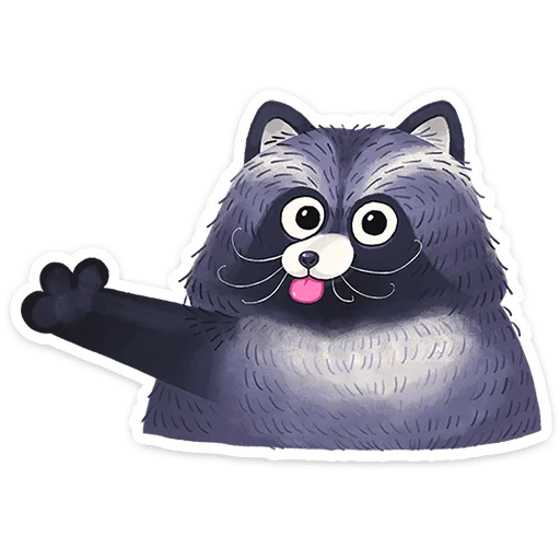 😥 Стикер «Кусю» для Telegram