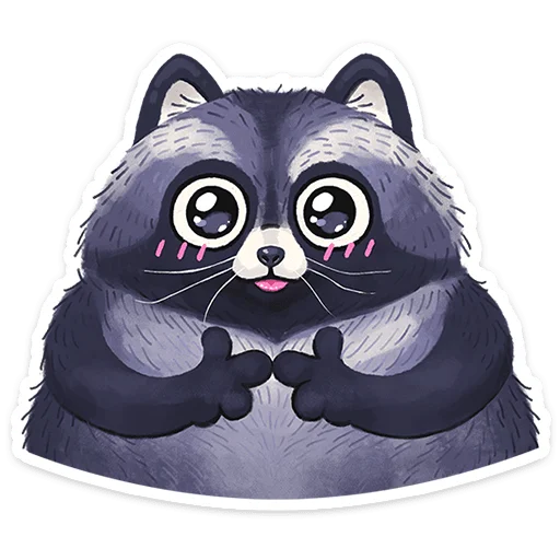 ☺ Стикер «Кусю» для Telegram