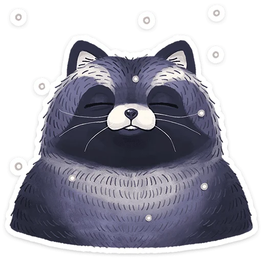 😌 Стикер «Кусю» для Telegram