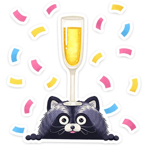 🍹 Стикер «Кусю» для Telegram