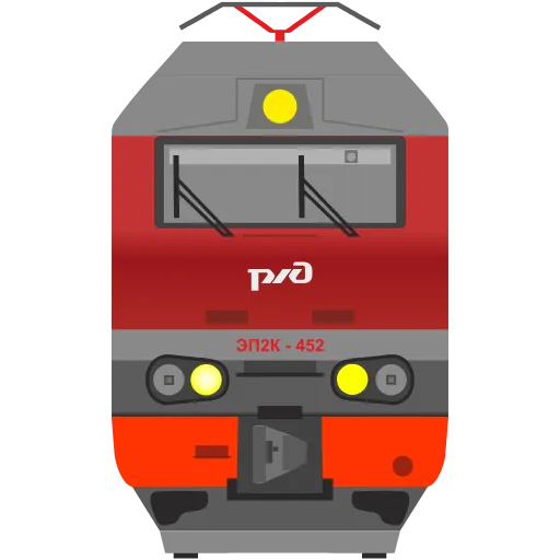 🔴 Эмодзи «Trains» для Telegram