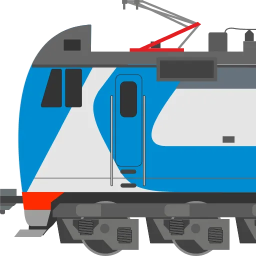 🔵 Эмодзи «Trains» для Telegram