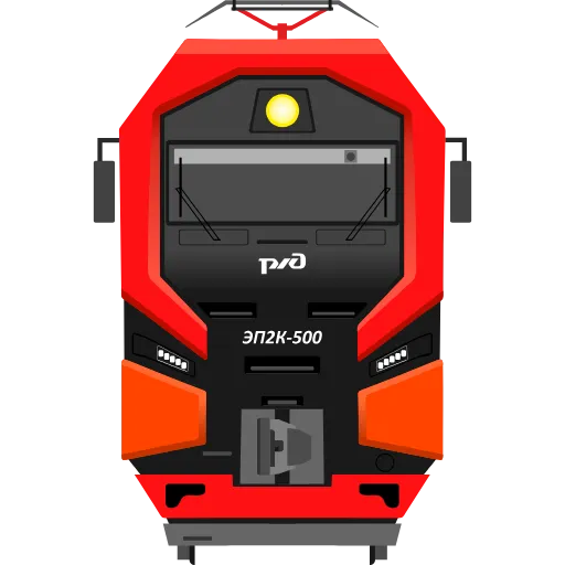 🔴 Эмодзи «Trains» для Telegram