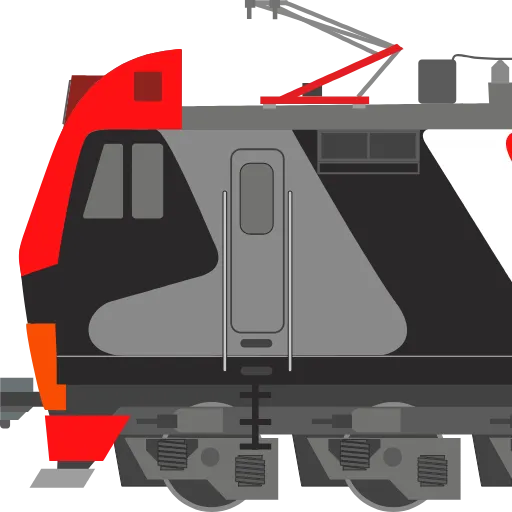 🔴 Эмодзи «Trains» для Telegram