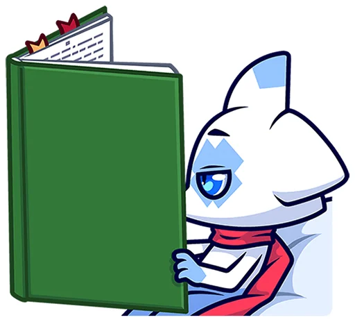 🐱 Стикер «Кьюби без надписей» для Telegram