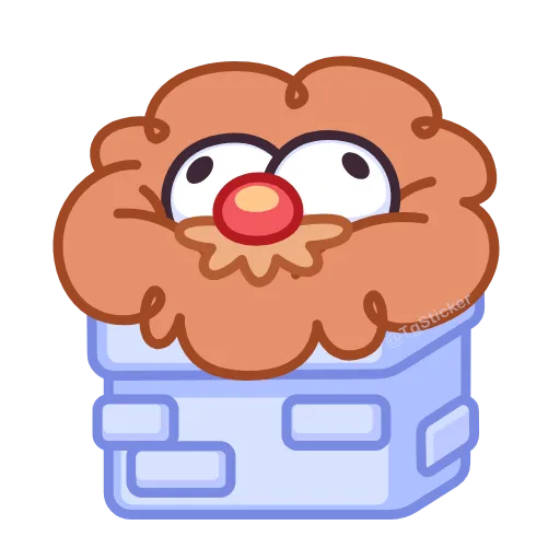 😉 Эмодзи «Домовой Кузьмич» для Telegram