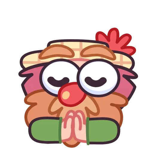 🙏 Эмодзи «Домовой Кузьмич» для Telegram