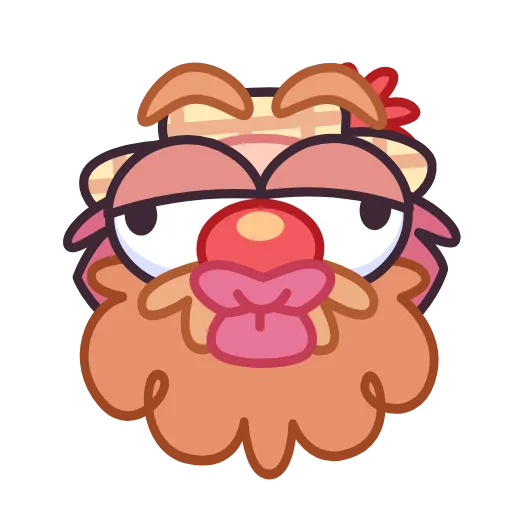 💋 Эмодзи «Домовой Кузьмич» для Telegram
