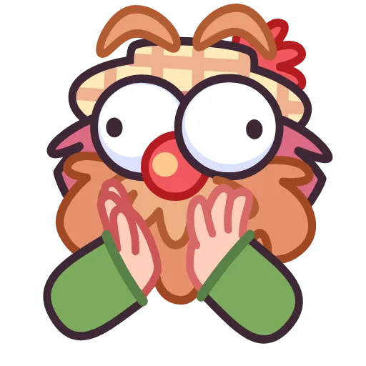 😈 Эмодзи «Домовой Кузьмич» для Telegram