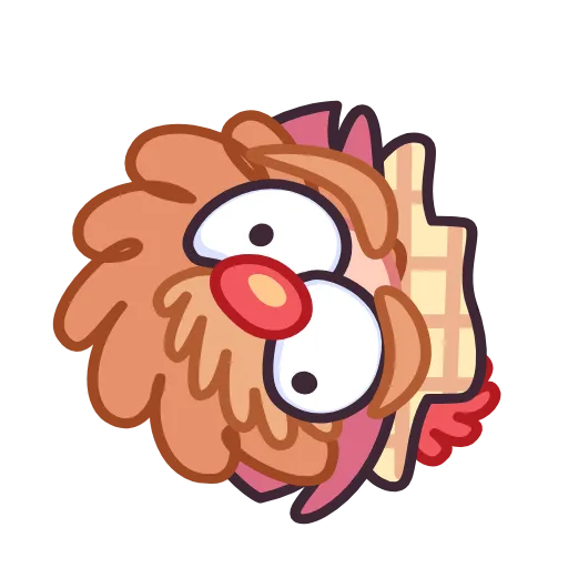 🙃 Эмодзи «Домовой Кузьмич» для Telegram