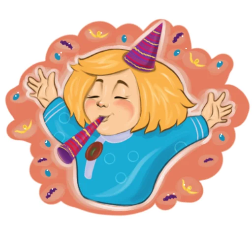 🥳 Стикер «Kuzya» для Telegram