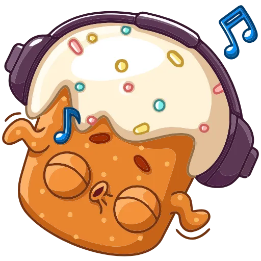 🎶 Эмодзи «Кулич Кузя» для Telegram