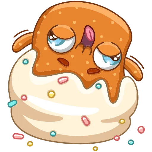 🙃 Эмодзи «Кулич Кузя» для Telegram