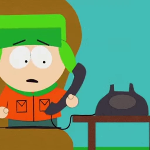 📞 Стикер «Kyle Broflovski» для Telegram