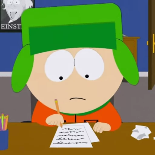 📝 Стикер «Kyle Broflovski» для Telegram