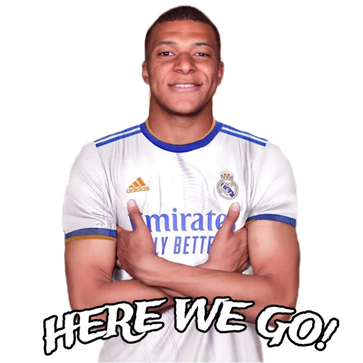 Стикерпак Mbappe для Telegram — скачать