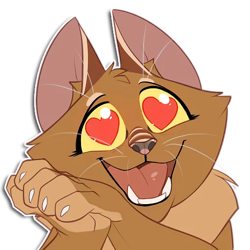 😍 Стикер «Kyanderpack» для Telegram