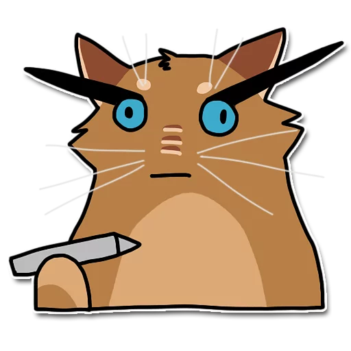 ☹ Стикер «Kyanderpack» для Telegram