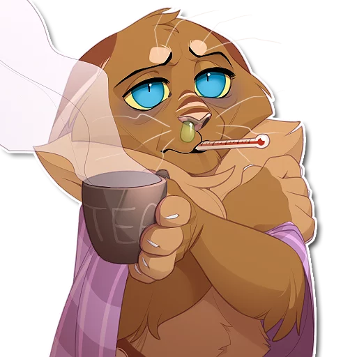 🤒 Стикер «Kyanderpack» для Telegram