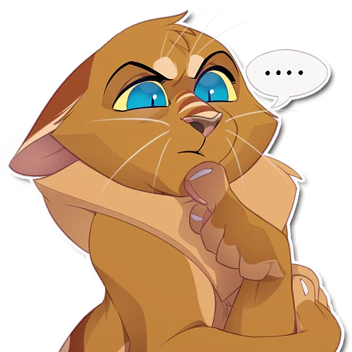 🤔 Стикер «Kyanderpack» для Telegram