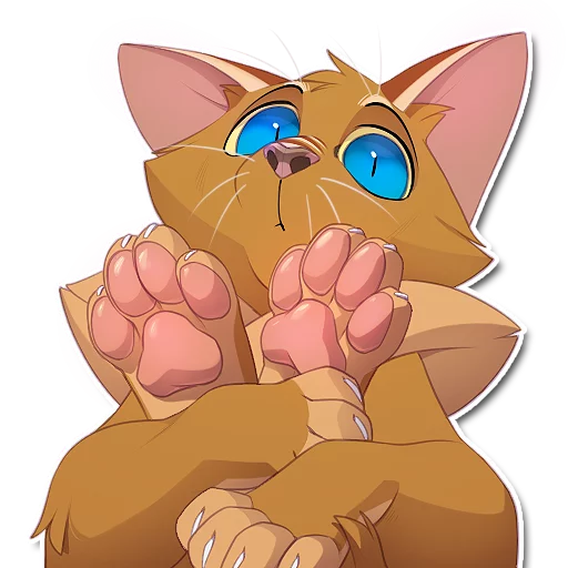 🐾 Стикер «Kyanderpack» для Telegram