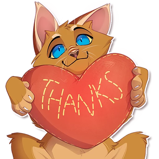 ❤ Стикер «Kyanderpack» для Telegram