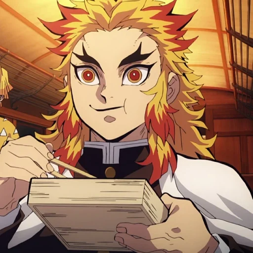 Стикерпак Kyojuro Rengoku для Telegram — скачать