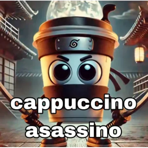 ☕️ Стикер «Italian AI Brainrot Animals» для Telegram