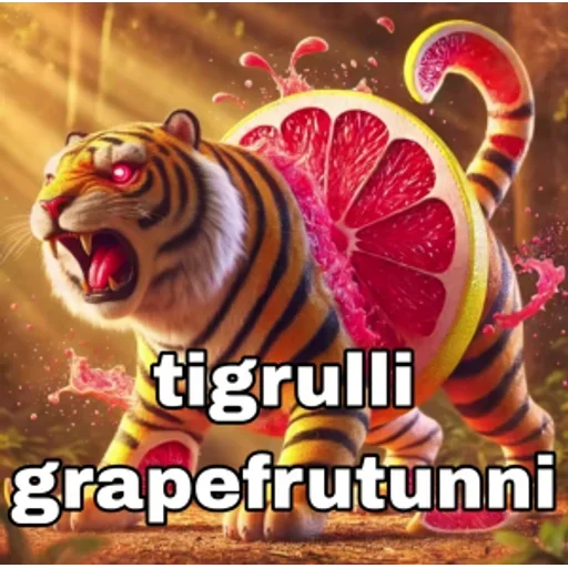 🐅 Стикер «Italian AI Brainrot Animals» для Telegram