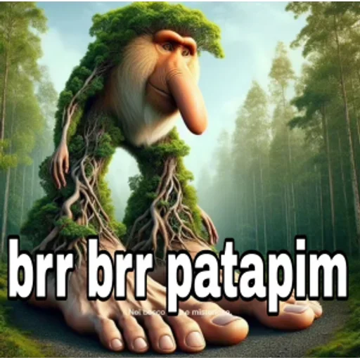 🦵 Стикер «Italian AI Brainrot Animals» для Telegram