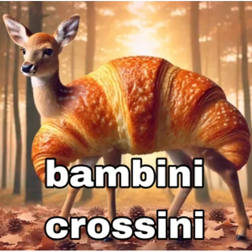🥐 Стикер «Italian AI Brainrot Animals» для Telegram