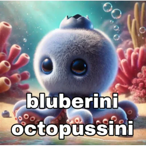 😢 Стикер «Italian AI Brainrot Animals» для Telegram