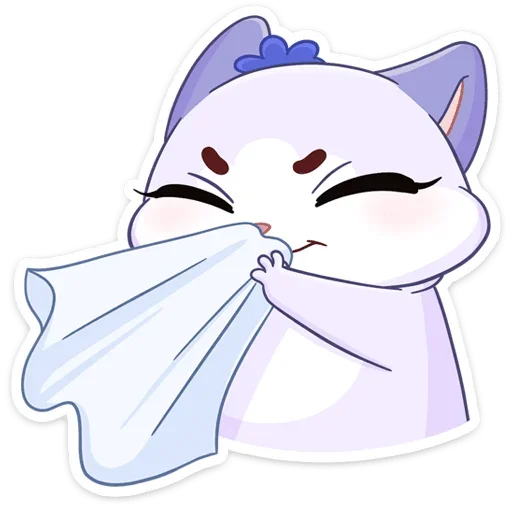 🤧 Стикер «Кусалочка» для Telegram