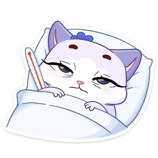 🤒 Стикер «Кусалочка» для Telegram