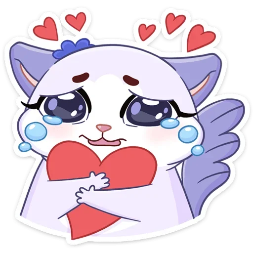 😢 Стикер «Кусалочка» для Telegram