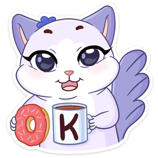👌 Стикер «Кусалочка» для Telegram