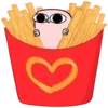 🍟 Эмодзи «Instagram» для Telegram