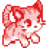 🐈 Эмодзи «Pixel World #pixel #cute» для Telegram