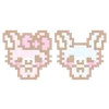 🐰 Эмодзи «Pixel World #pixel #cute» для Telegram